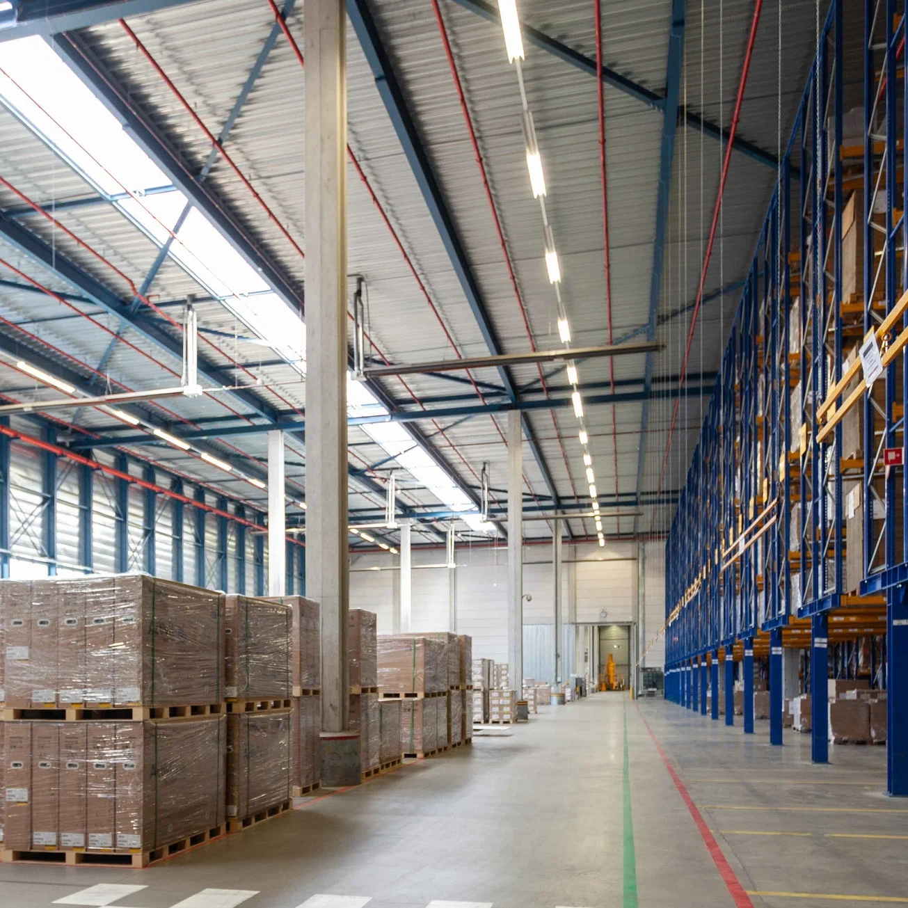 entrepôt stockage logistique surveillance environnementale