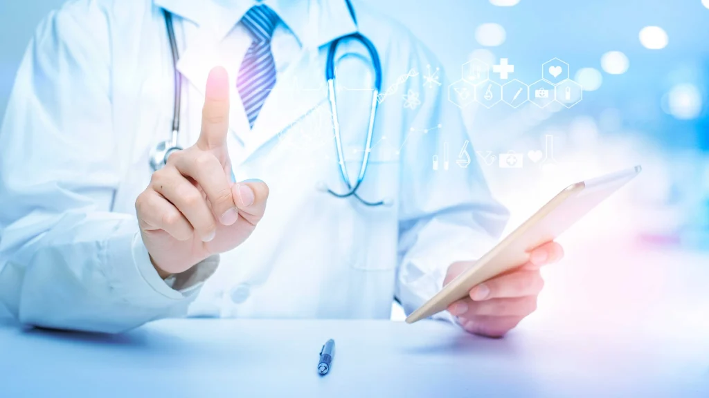 Close up doctor - Hospital & Healthcare Temperature Monitoring Solutions