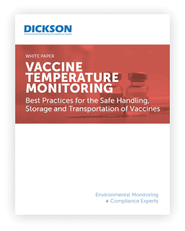 Vaccine Temperature Monitoring Guide Cover